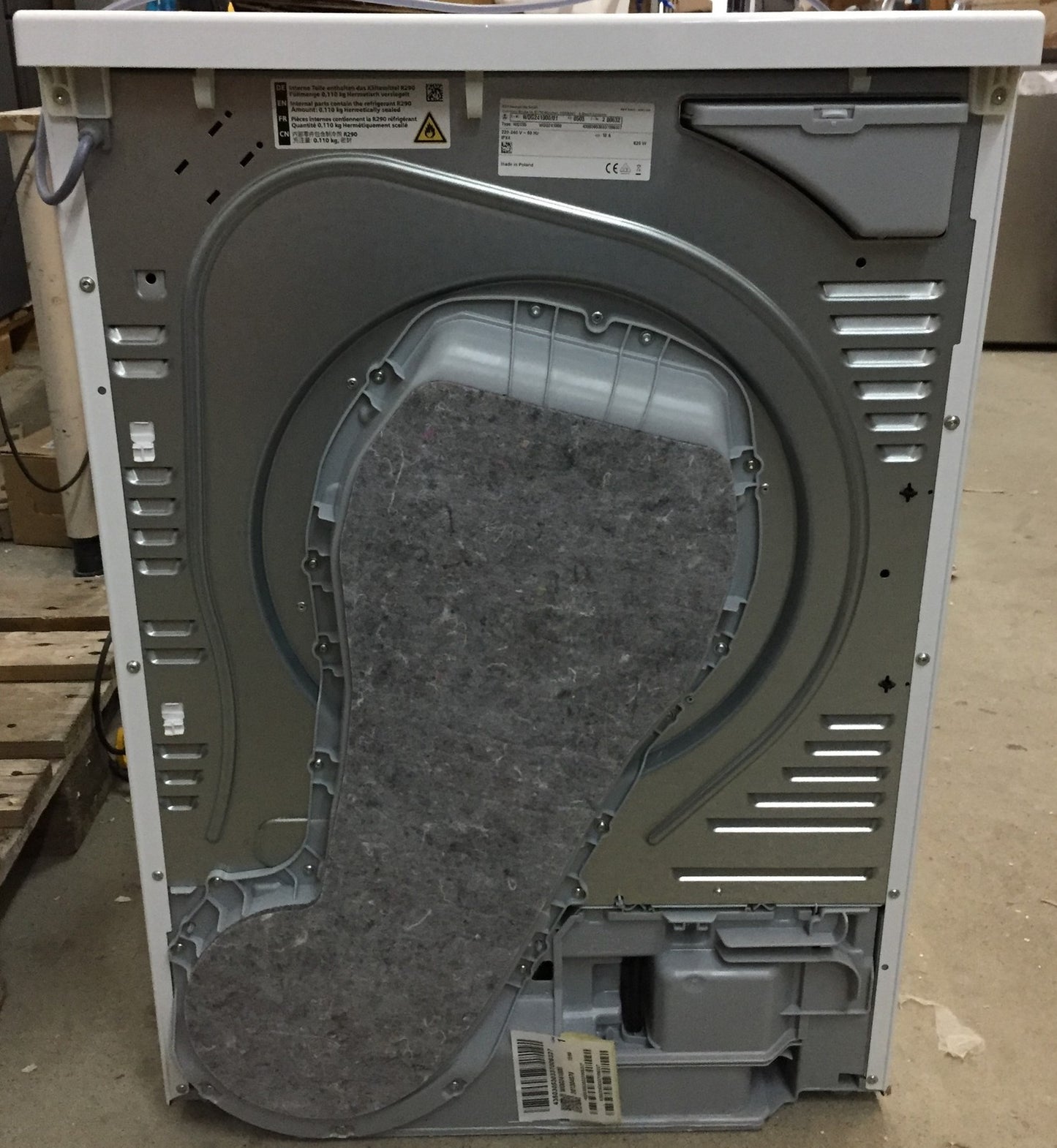 Bosch Serie 6 WQG241000 Wärmepumpentrockner 9 kg Auto Dry Anti Vibration Weiß