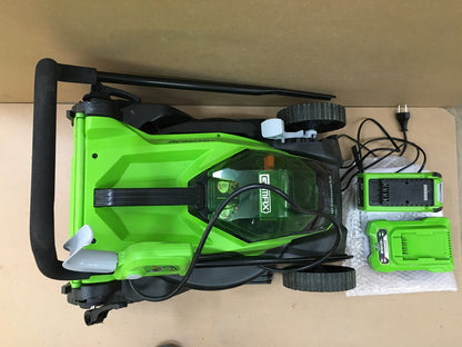 Greenworks 40V Akku-Rasenmäher, 35cm Schnittbreite 2501907, 1x Akku, I07585