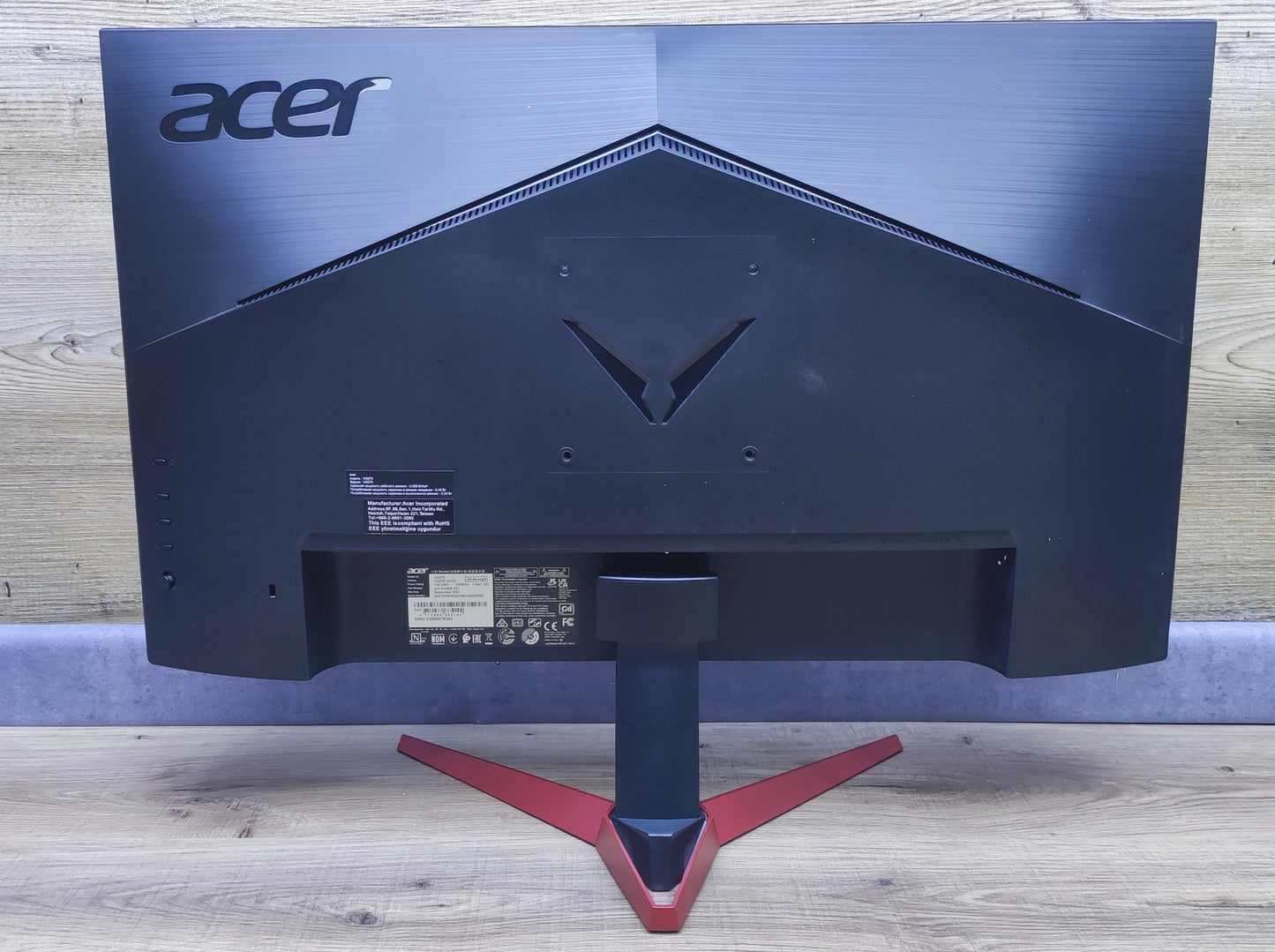 Acer Nitro VG270bmiifx Monitor 27" FHD 1920x1080 IPS VGA HDMI AMD FreeSync 75Hz 