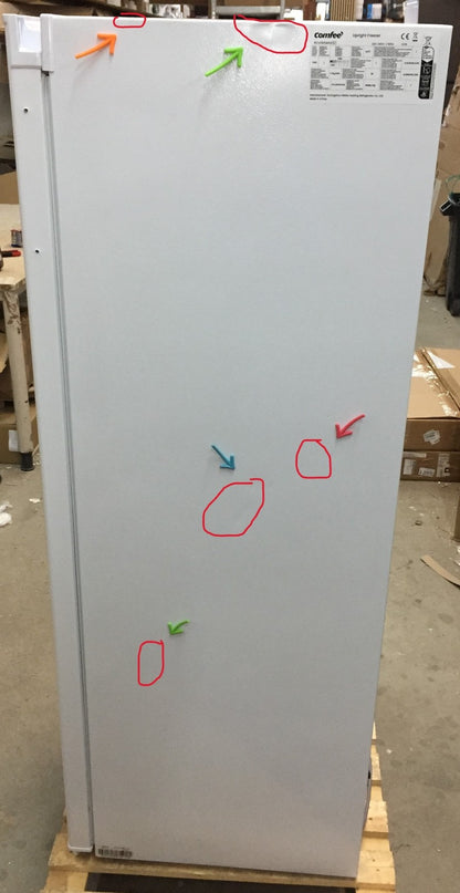 Comfee RCU160WH2(E) Gefrierschrank Gefriergerät freistehend 160 L 142 cm Weiß