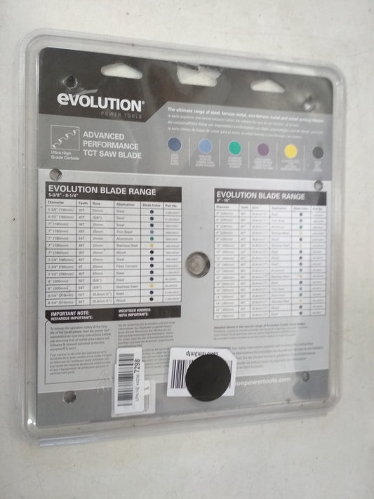 Evolution Power Tools -Edelstahl Sägeblatt EVOBLADE255 V06861