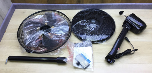 Pro Breeze pedestal fan PB-F06B-EU with remote control, I21614