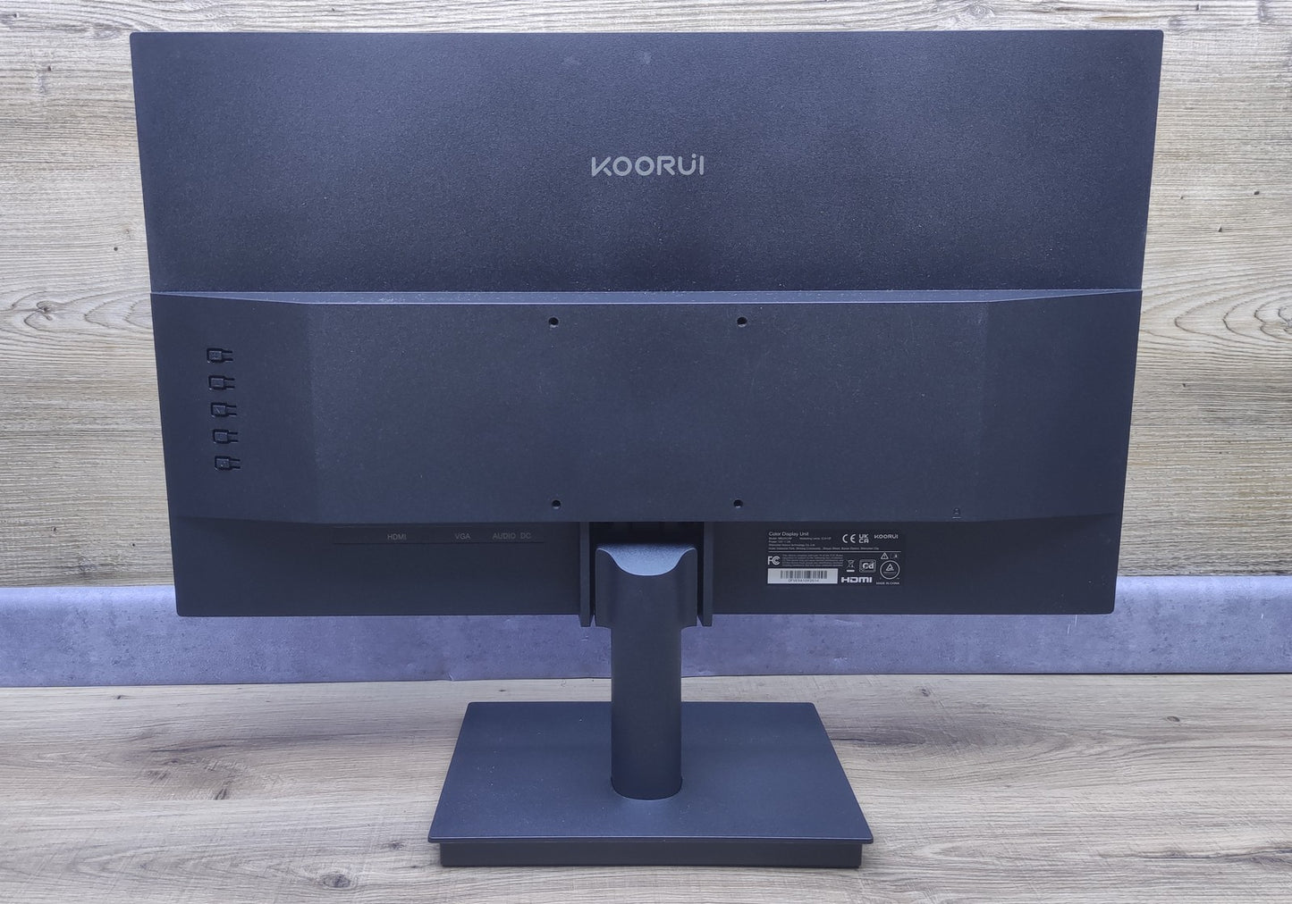 KOORUI E2412F Monitor 24" FHD 1920x1080 VA HDMI VGA AMD FreeSync 100Hz 5ms