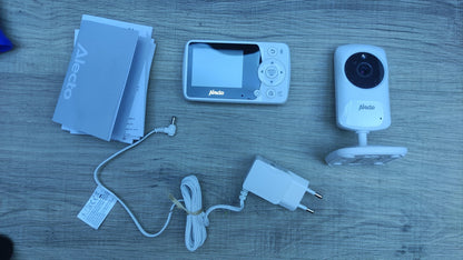 Alecto DVM-64 Babyphone mit schwenkbarer Kamera, Nachtsicht, I34366