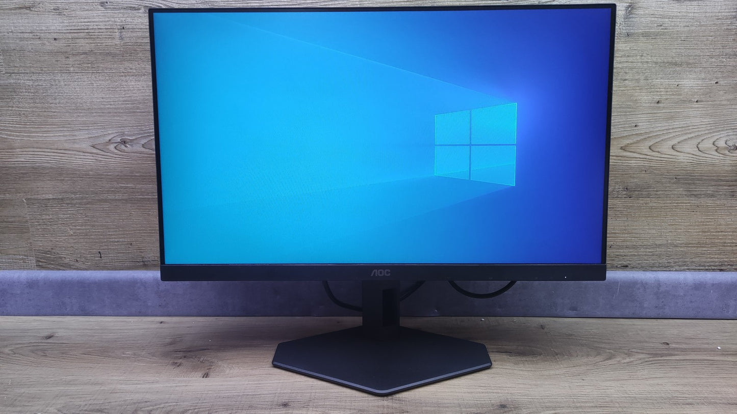 AOC 24G4XE Monitor 23.8" FHD 1920x1080 HDR10 DP HDMI NVIDIA G-Sync 180Hz 0.5ms