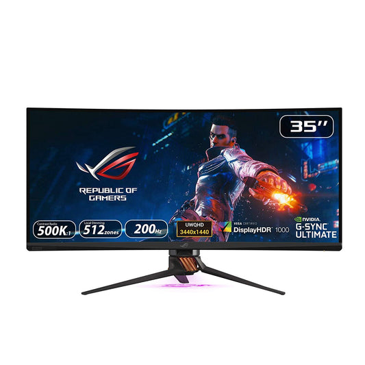 ASUS ROG Swift PG35VQ Gaming Monitor 35" Ultra-WQHD 3440x1440 HDR G-Sync 200Hz