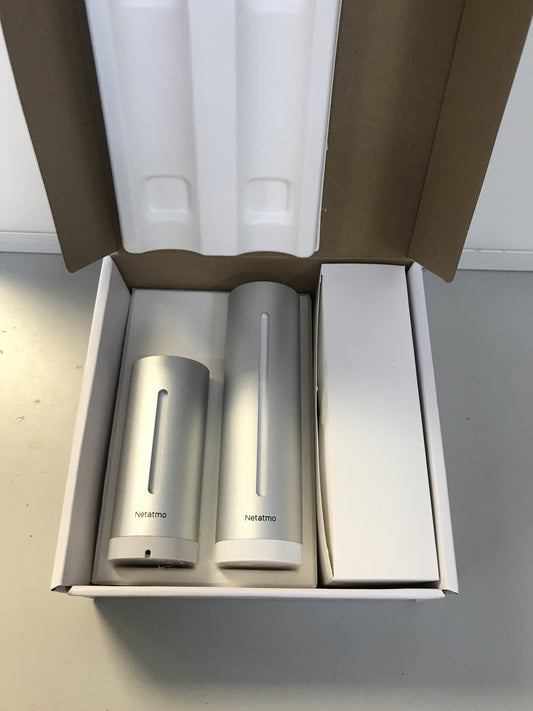 Netatmo Smarte Wetterstation mit Wandhalterung, I32869