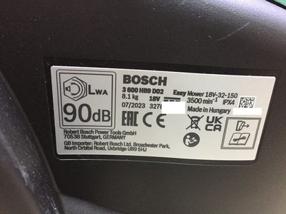 Bosch Akku-Rasenmäher EasyMower 18V-32-150 SOLO, bis zu 100 m2, I33731