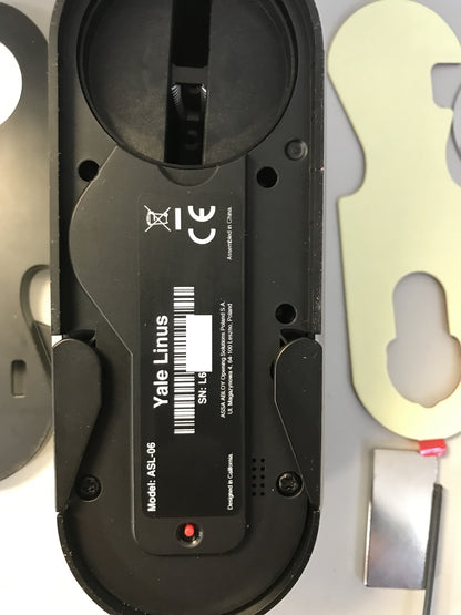 Yale 05/101200/SI Linus Smart Lock 05/101200/SI-Linus Türschloss, silber, I32876