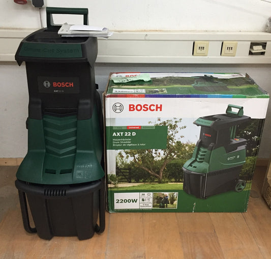 Bosch quiet shredder AXT 22 D, 2,200 W, 53L, I33232