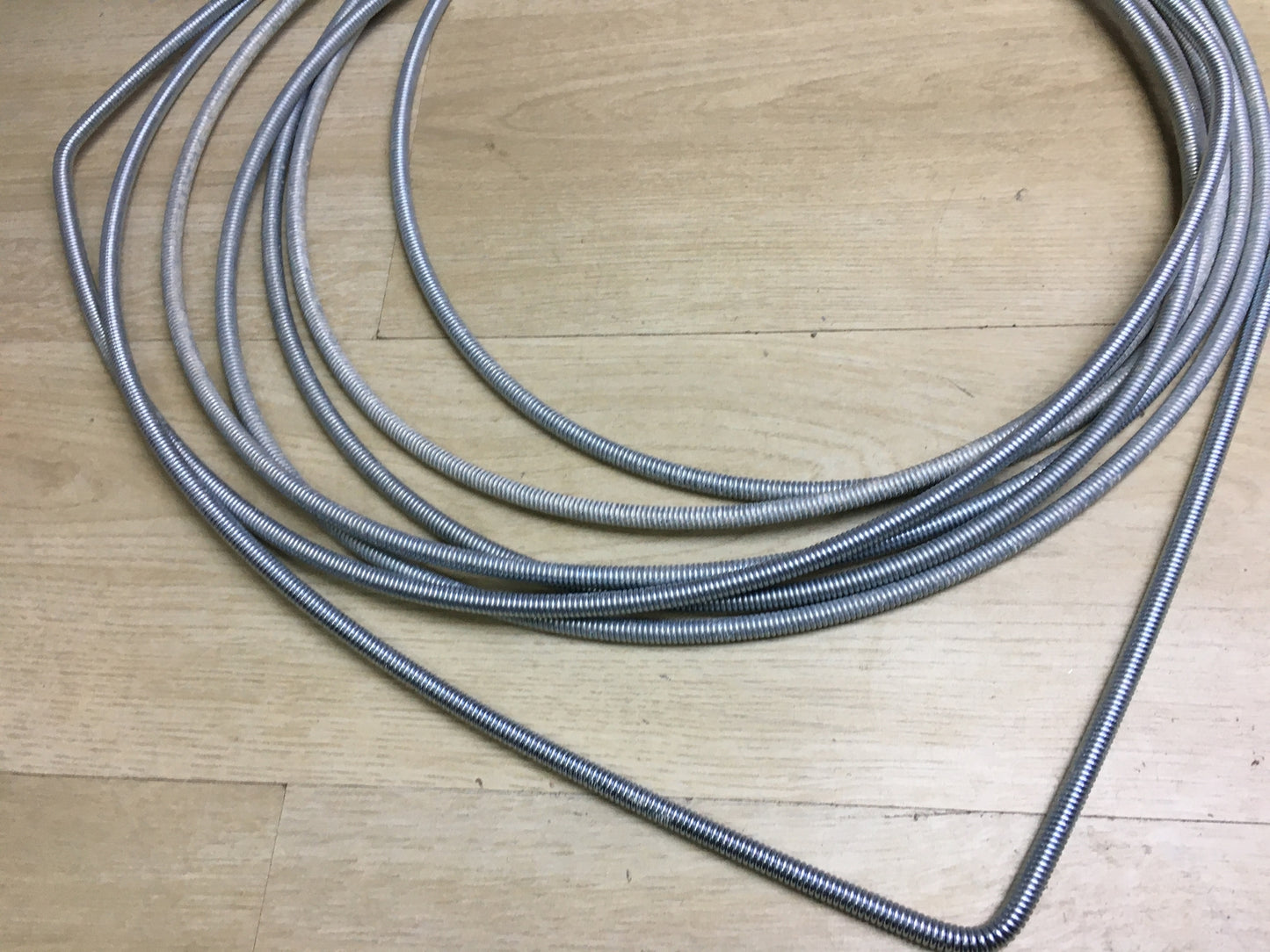 Meister Rohrreinigungswelle Ø 9 mm x 10 m, Flexible Spirale mit Kralle, I31014