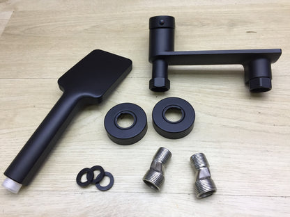 PHASAT Duschset schwarz, I21667