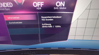 LG UltraGear 49GR85DC-B Gaming Monitor 49" QHD 5120x1440 HDR AMD FreeSync 240Hz