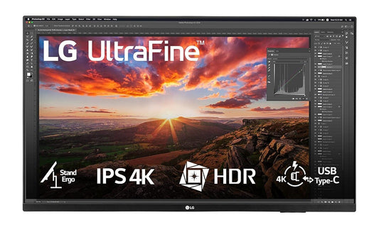 LG UltraFine 32UN880P-B 4K Monitor 31.5" UHD 3840x2160 HDR10 USB-C AMD FreeSync 