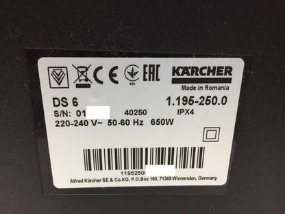 Kärcher Staubsauger DS 6 (1.195-250.0), weiß, I34239