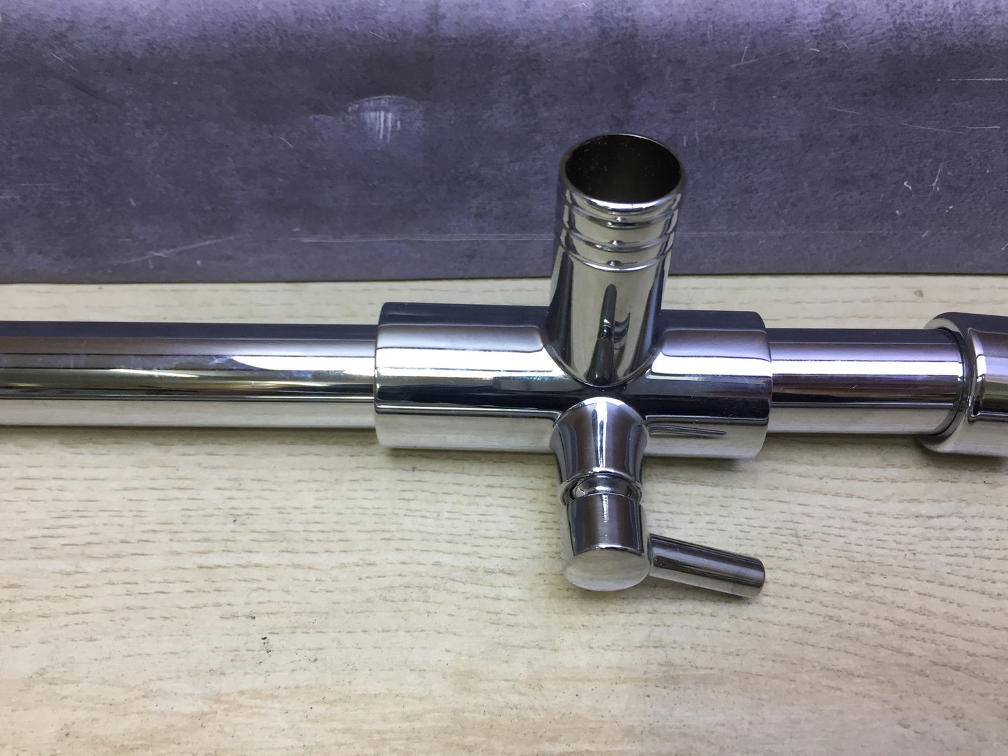 JOHO DE-2525-CP Duschset mit Umschalter, Chrom Duschsystem, I31951