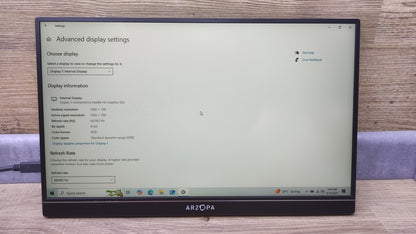 Arzopa Z1C Tragbarer Monitor 16,1" FHD 1920x1080 IPS USB-C mini-HDMI 60Hz