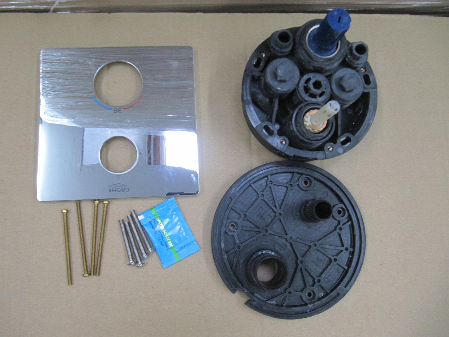 GROHE Grohtherm Thermostat-Brausebatterie chrom 24078000, V04315