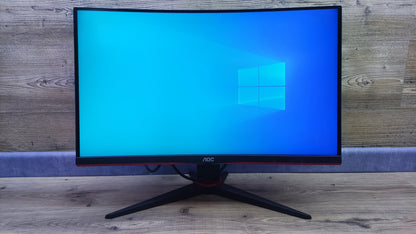 AOC C24G2U/BK Gaming Monitor 24" Curved 1920x1080 HDMI DP AMD FreeSync 165Hz 1ms 