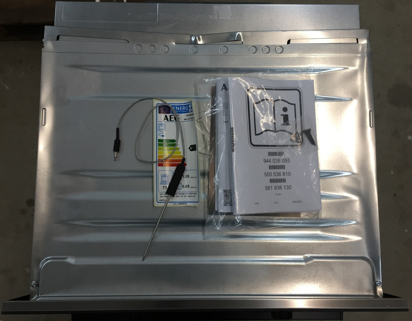 AEG Electrolux 6000 SenseCook TS6PB50WAB Einbau Backofen Selbstreinigung WLAN