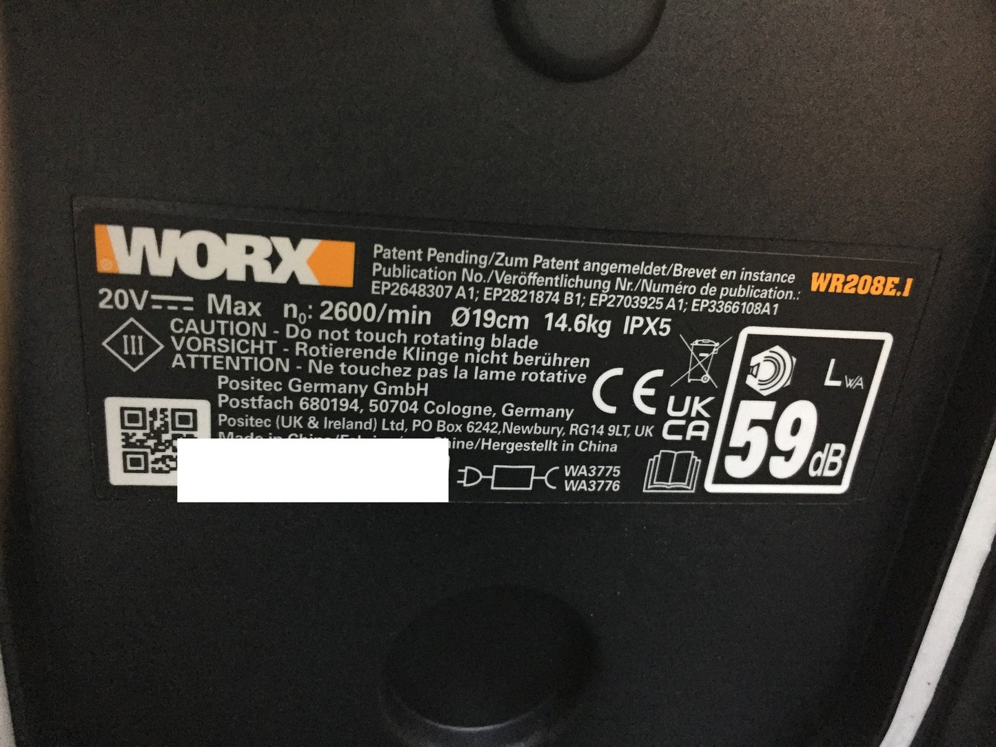 WORX Landroid Vision M800 Mähroboter WR208E.1 für Gärten bis 800m², I33981