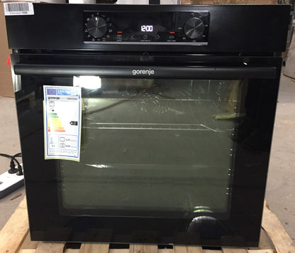 Gorenje G400 BOP6737E02BK Multisystem Backofen Einbau 77L AirFry 300°C schwarz