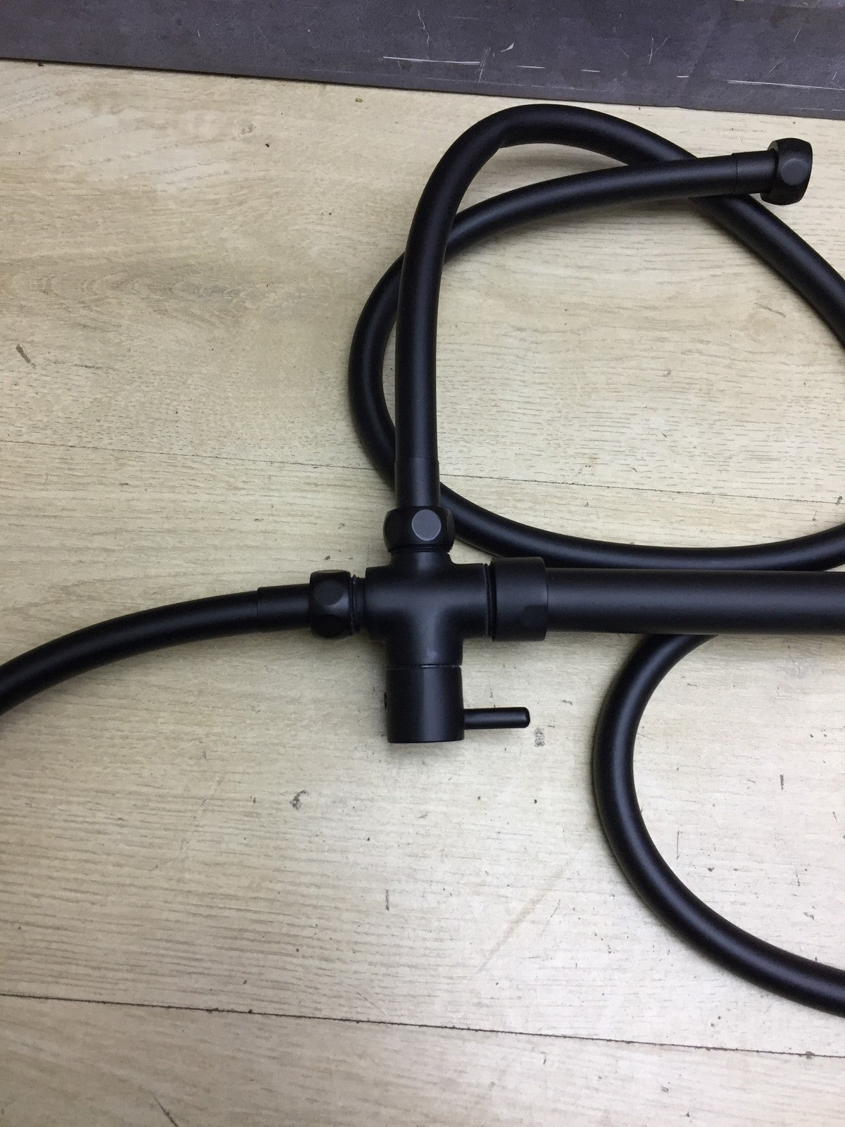 Görbach Regendusche mit Ablage, Edelstahl Schwarz, I34099