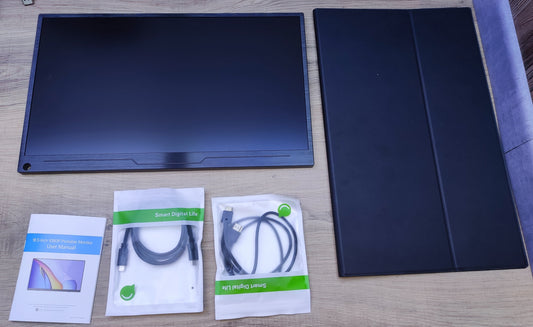 UPERFECT Portable Monitor 18.5" FHD 1920x1080 IPS HDR USB-C FreeSync 120Hz 