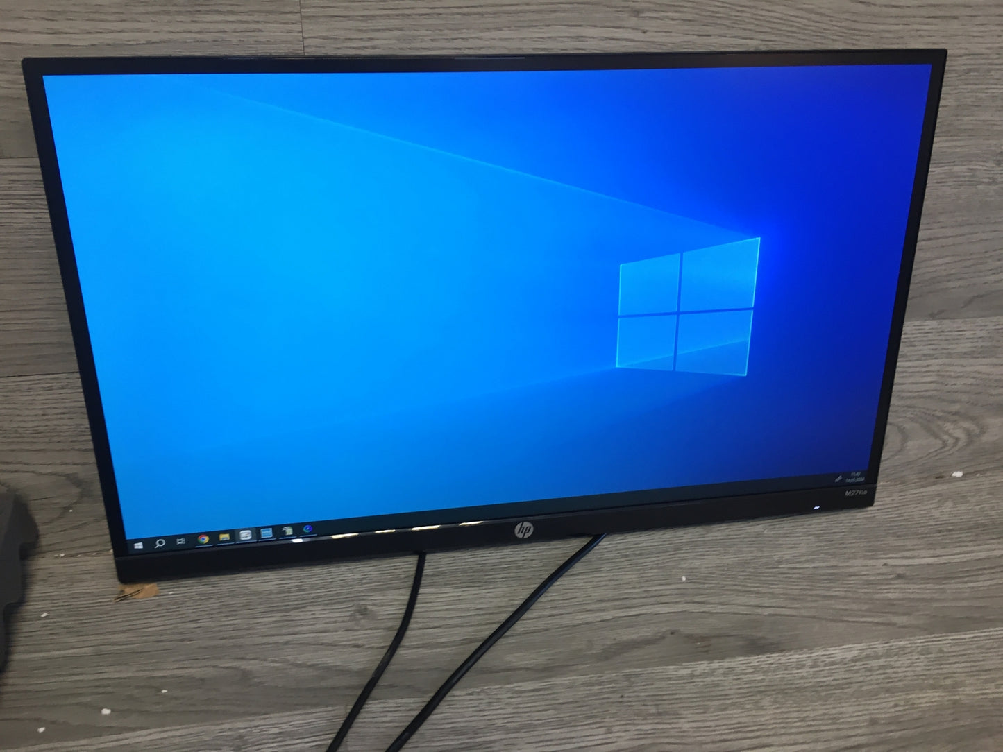 HP M27ha Monitor 27" FHD 1920x1080 IPS VGA HDMI DP 60Hz Speakers 