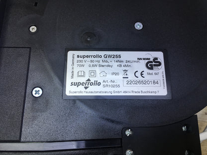 SuperRollo GW255 elektrischer Gurtwickler, Rollladen bis 60 kg, I31503