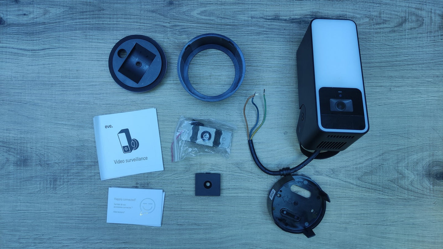 Eve Outdoor Cam Smarte Überwachungskamera 20ECA8101, I33785