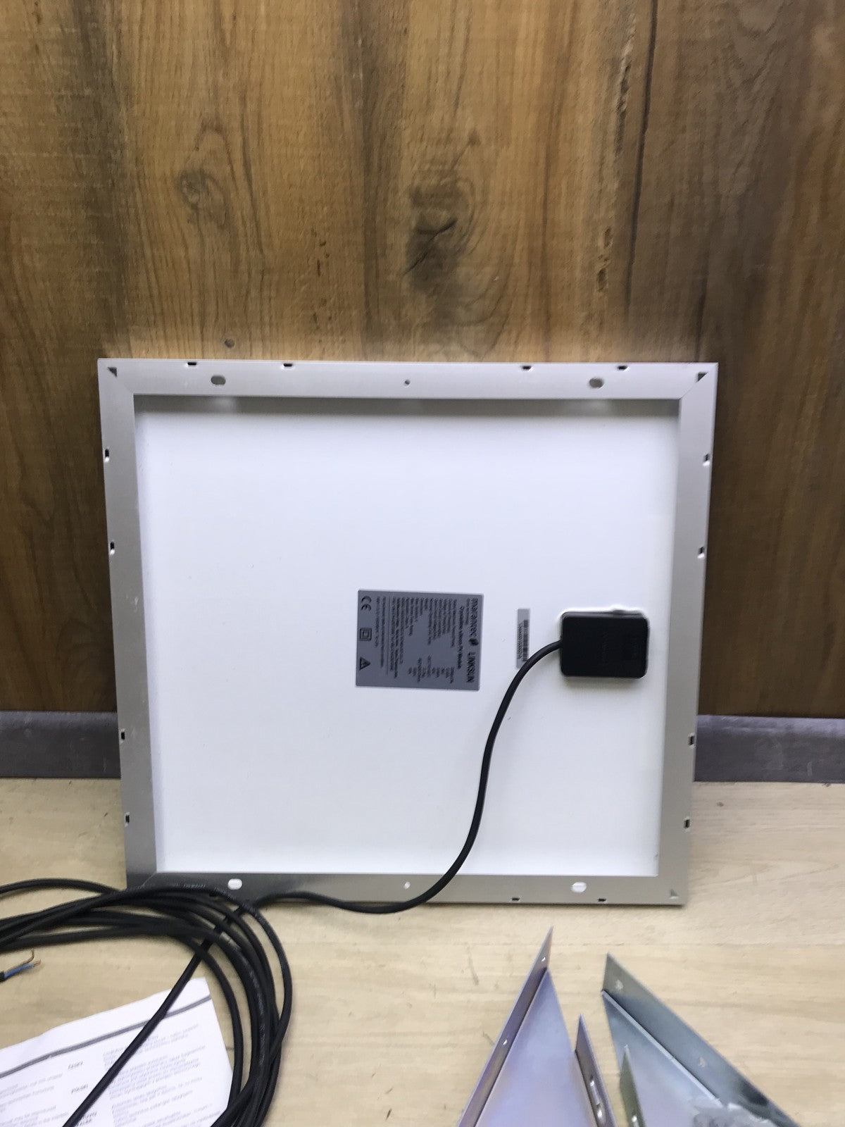 MARANTEC solar module with mounting brackets and 7.5m cable, I32935 