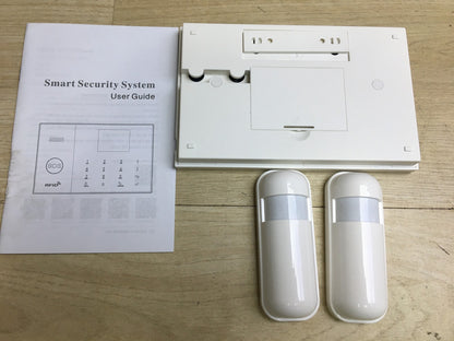 Clouree Alarmanlage, 4G/GSM WLAN-Einbruchmeldeanlage mit Sirene, I33387