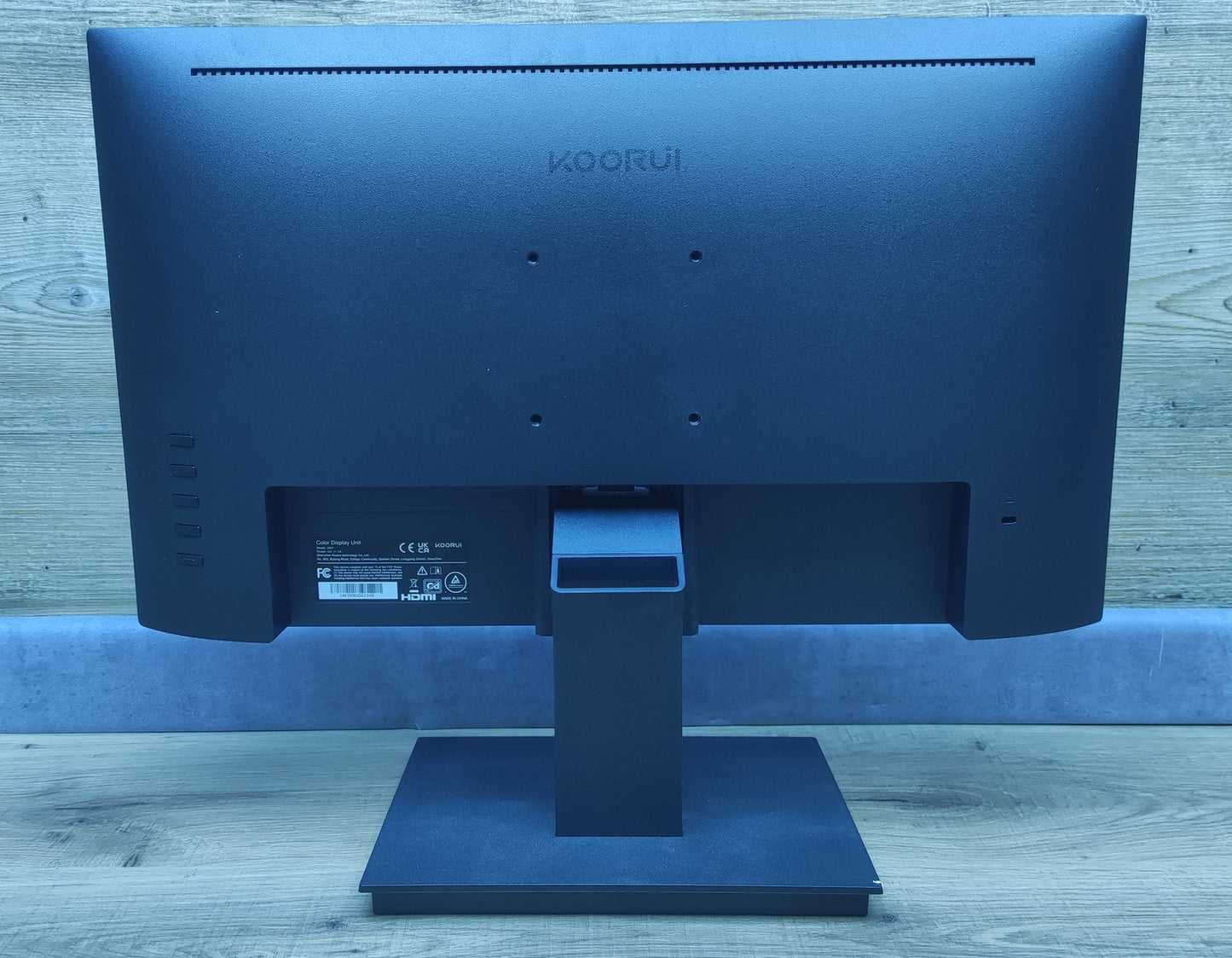 KOORUI 22N1 Monitor 22" FHD 1920x1080 HDMI VGA 75Hz 6ms Eye Comfort black 