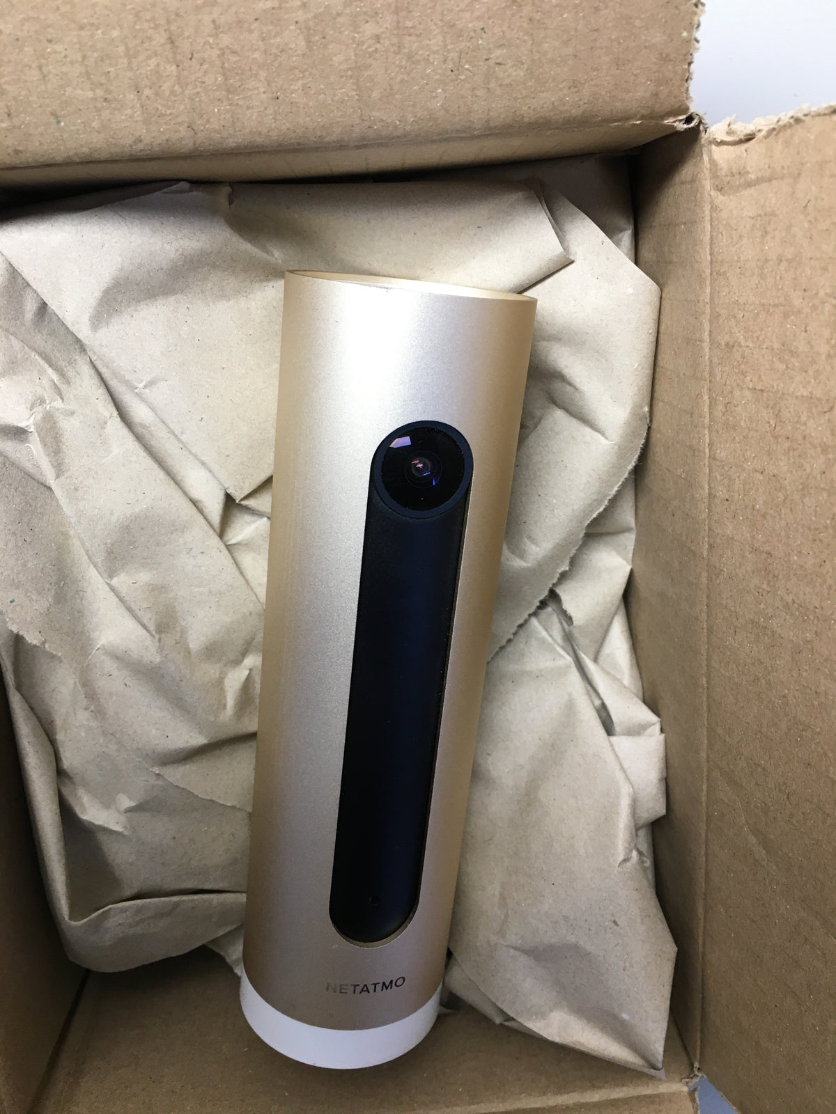 Netatmo Welcome WLAN Kamera mit Gesichtserkennung NSC01, I15399