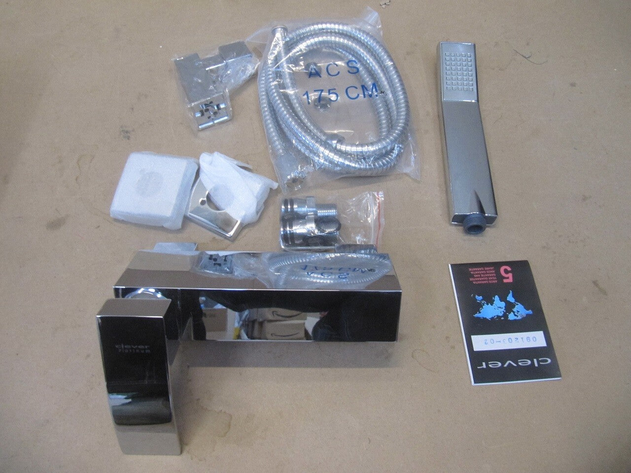 Francis Pegler 4G3124 Bad Mischbatterie mit Dusche, Y10060