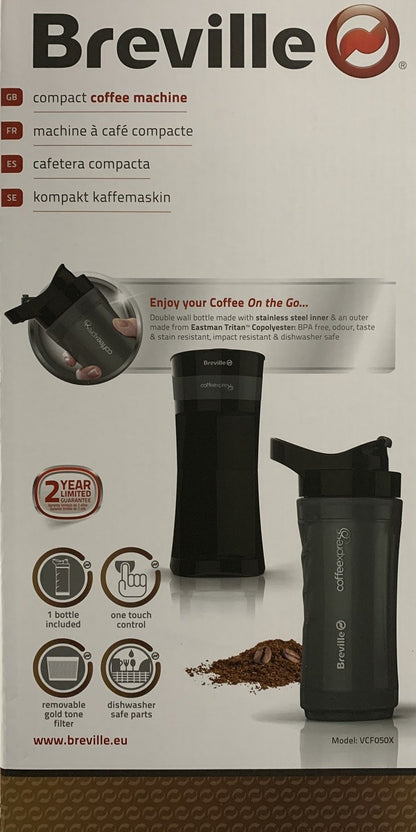 Breville VCF050 Coffee Express Kaffeemaschine Filter 1 Flasche ToGo