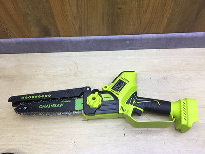 Supstable 10C13S mini chainsaw with 2x batteries, 8 inches, I31594