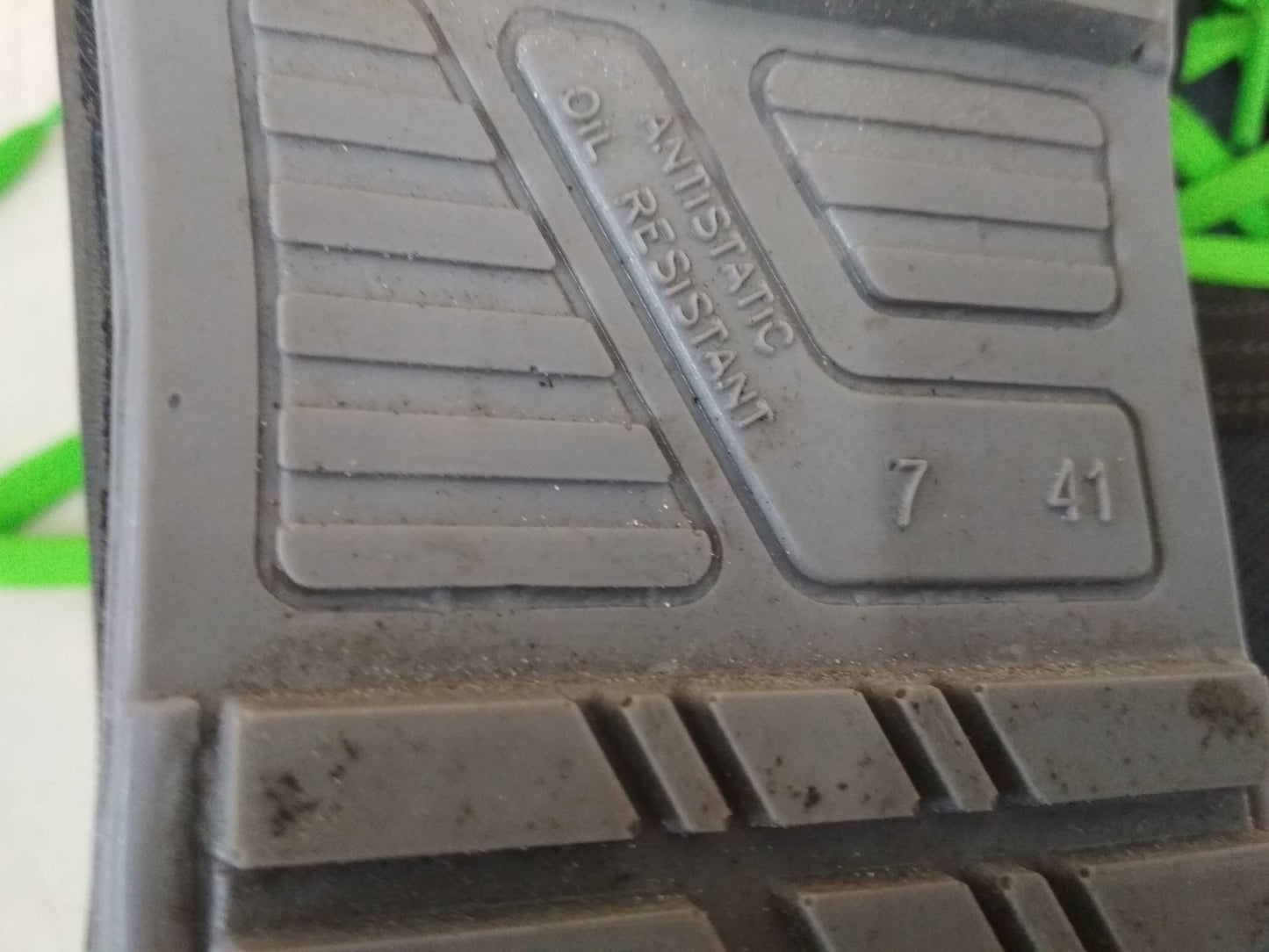 U-Power Sicherheitsschuhe Arbeitsschuhe Grau/Grün S1P SRC Gr. 41 V07251