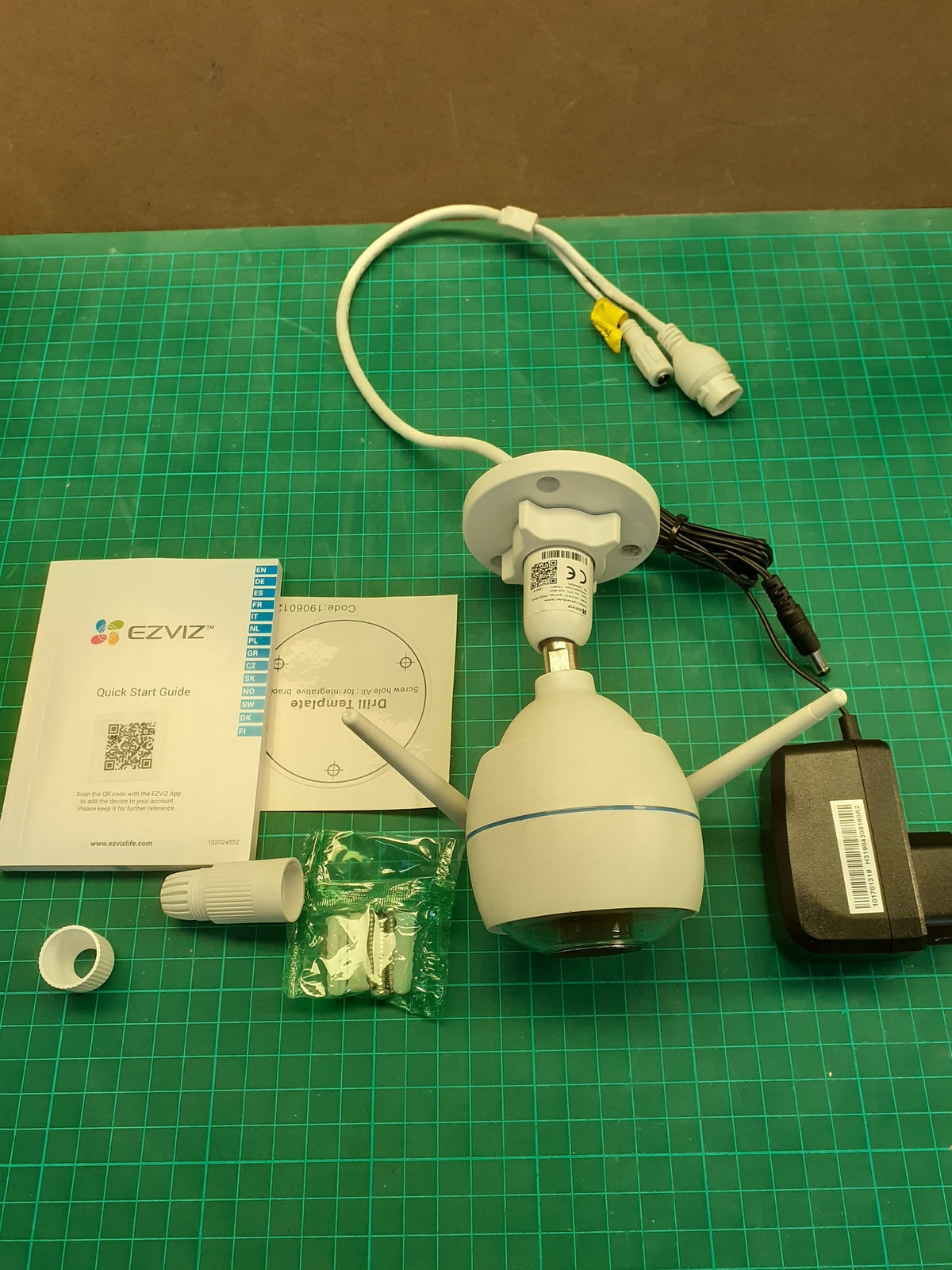 Ezviz ezTube 1080p Full-HD Kamera mit Nachtsicht WLAN CS-CV310, I04464