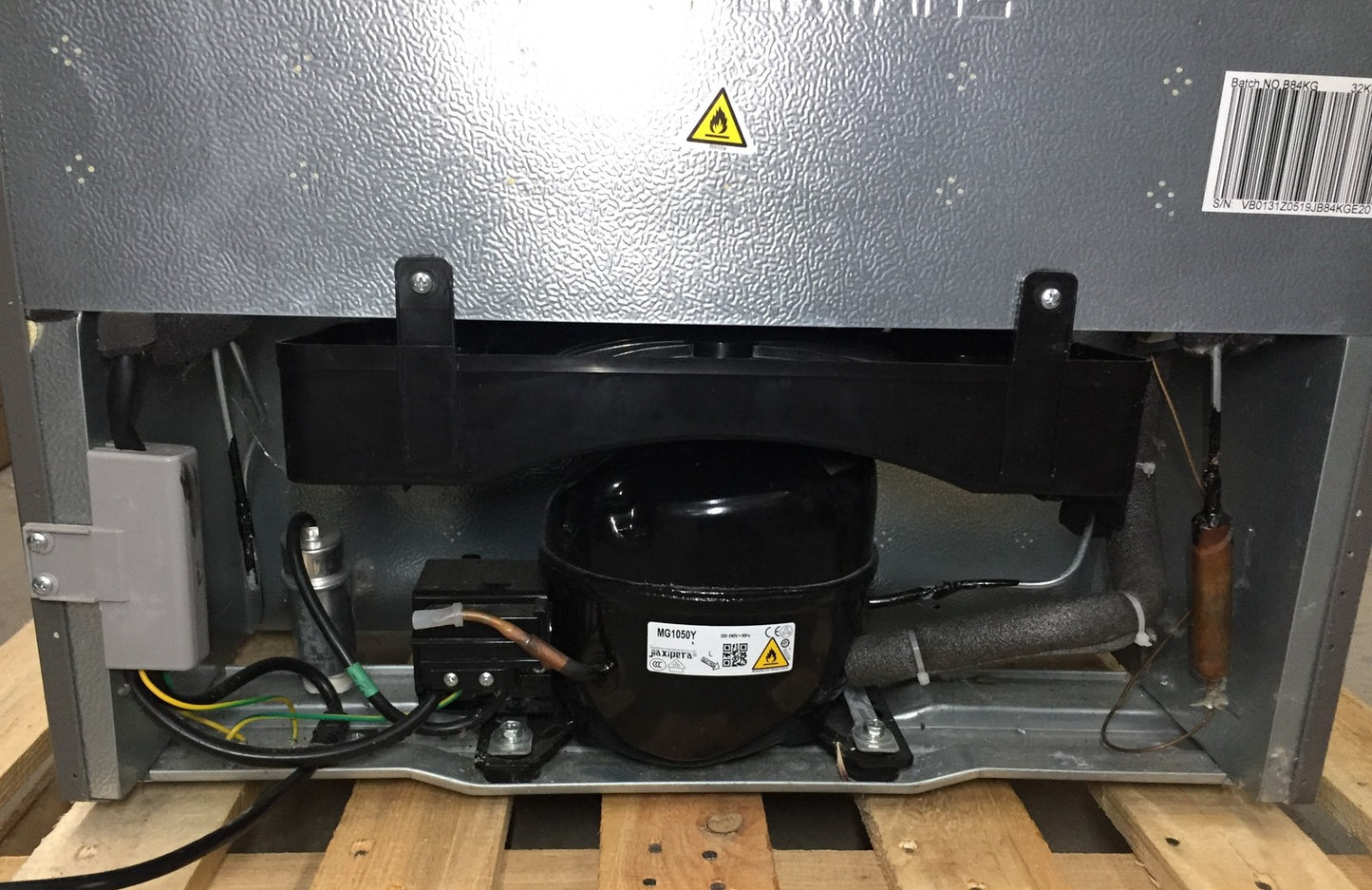 Bomann VS 2195.1 INOX Kühlschrank Vollraumkühlschrank 133L 85cm LED (721952)