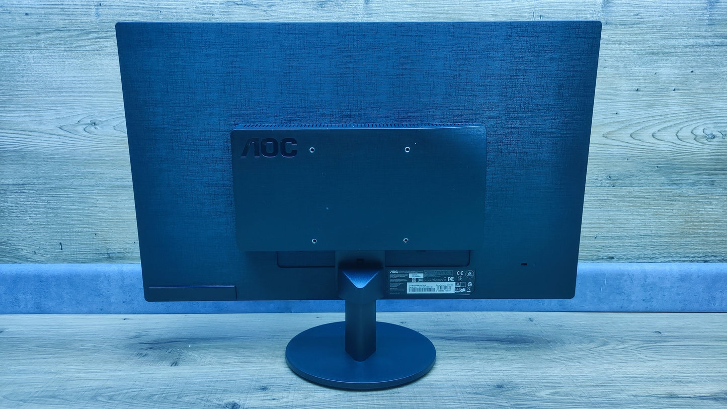 AOC E2270SWN Monitor 21,5" FHD 1920x1080 VGA TN Panel 60Hz 5ms schwarz