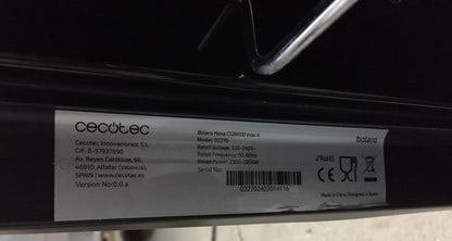 Cecotec Bolero Hexa C126000 Inox Ein integrierter Backofen 77 L 2800 W (02270)
