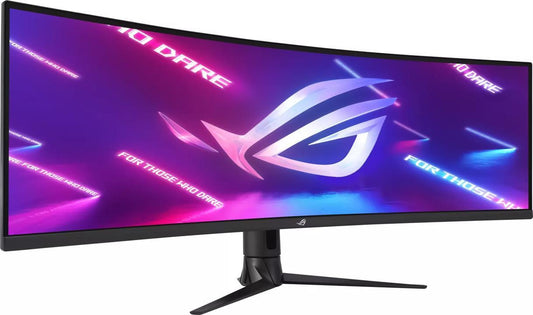 ASUS ROG Strix XG49WCR Monitor 49" DQHD 5120x1440 HDR USB-C Adaptive Sync 165Hz 