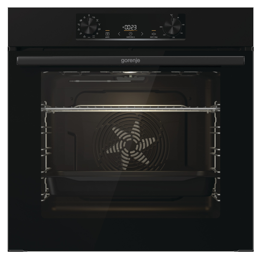 Gorenje G400 BOP6737E02BK Multisystem Backofen Einbau 77L AirFry 300°C schwarz