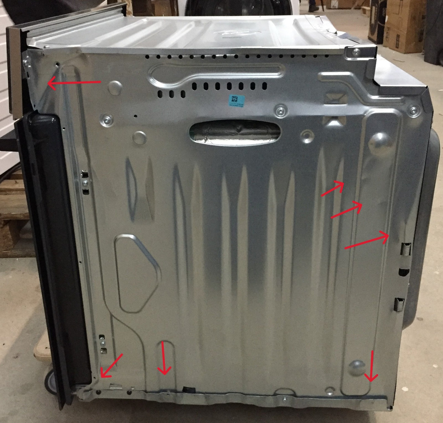 AEG Electrolux 6000 SenseCook TS6PB50WAB Einbau Backofen Selbstreinigung WLAN