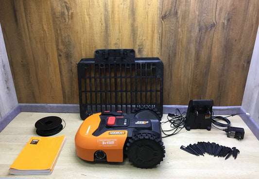 Worx Landroid S WR130E Mähroboter/Akkurasenmäher für Gärten bis 300 qm, I33174