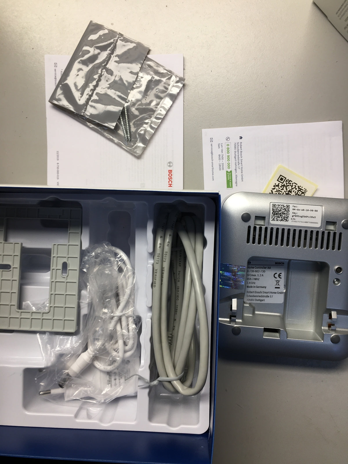 Bosch Smart Home Controller Zentrale Steuereinheit Gateway, I14416