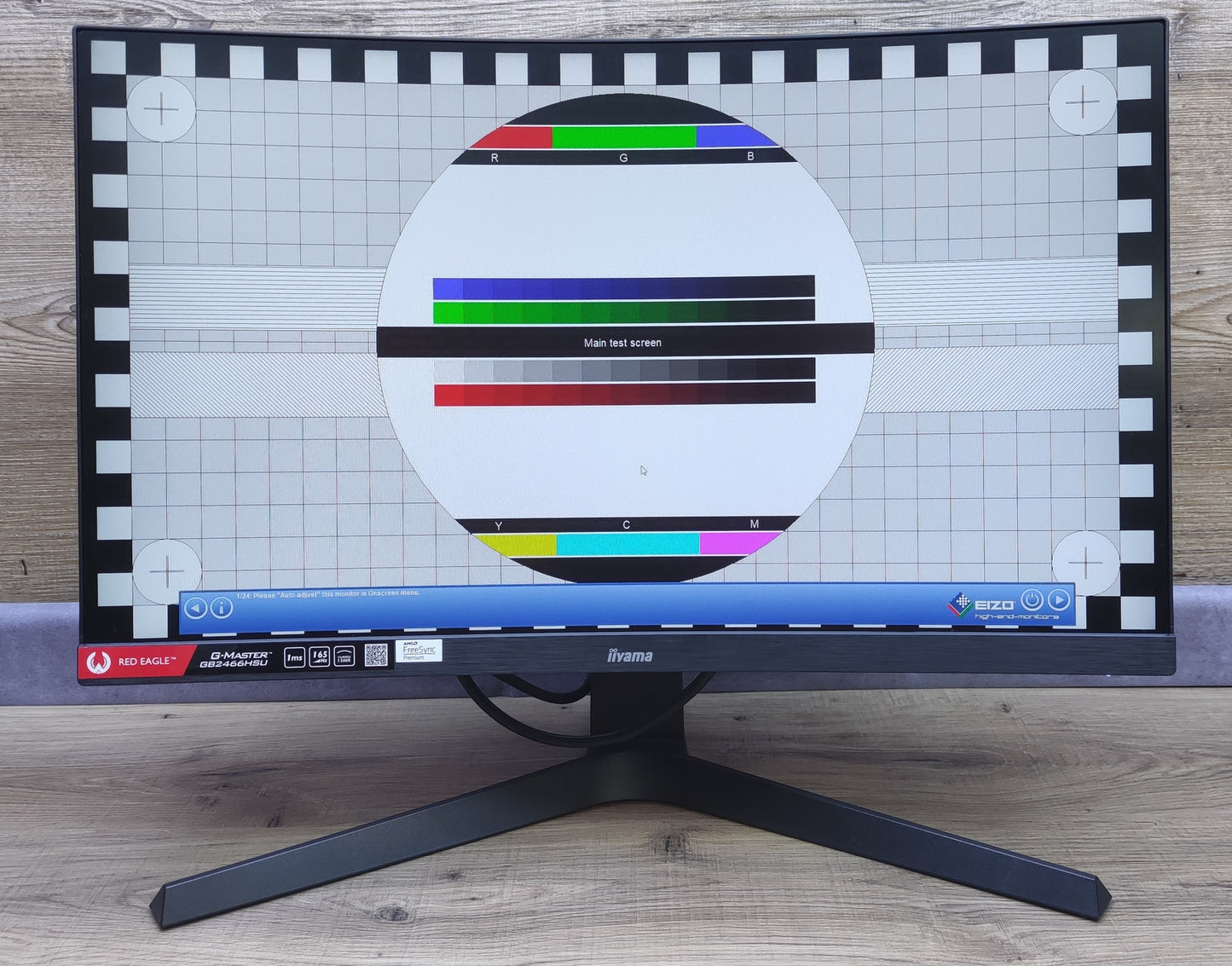 iiyama G-Master GB2466HSU-B1 Red Eagle Monitor 23.6" FHD AMD FreeSync 165Hz 1ms 