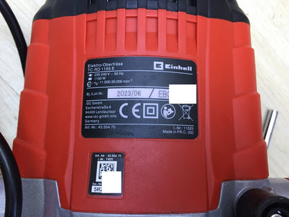 Einhell TC-RO 1155 E Elektro-Oberfräse 1100W Ø 6 und 8 mm I27575